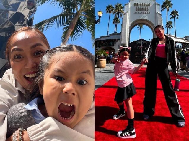 Rochelle Pangilinan with daughter Shiloh