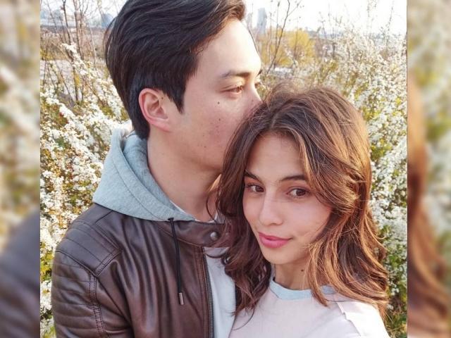 Jasmine Curtis Smith boyfriend Jeff Ortega during oath taking at DOT