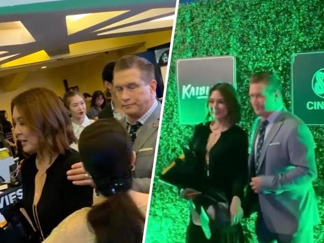 Jean Garcia in Kaibigan movie premiere night