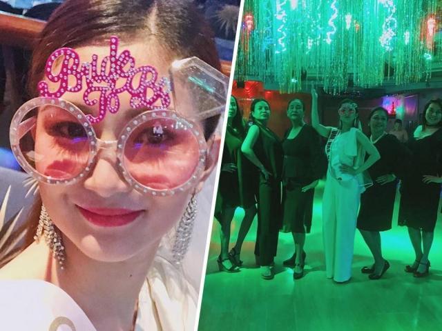 Sheena Halili bachelorette party