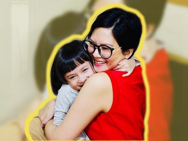 Chynna Ortaleza with daughter Stellar