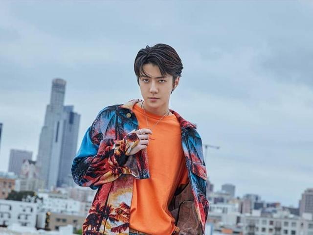 EXO Sehun Candy Challenge