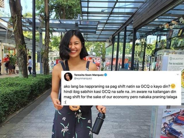 Winwyn Marquez with tweet