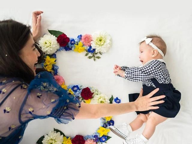 anne curtis on dahlia 5th month