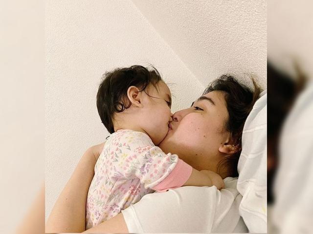 Dani Barretto and Baby Millie