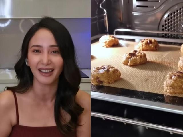 katrina halili and her almond cookies