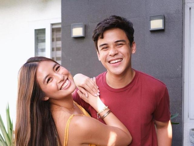 Gabbi Garcia and Khalil Ramos podcast