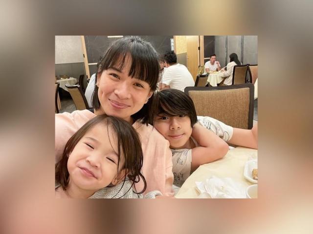 LJ Reyes with kids