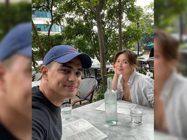 Juancho Trivino and Joyce Pring