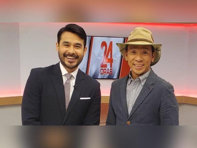 Atom Araullo and Kuya Kim Atienza