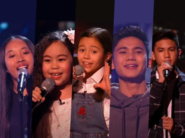 5 Pinoy kids make it through auditions stage