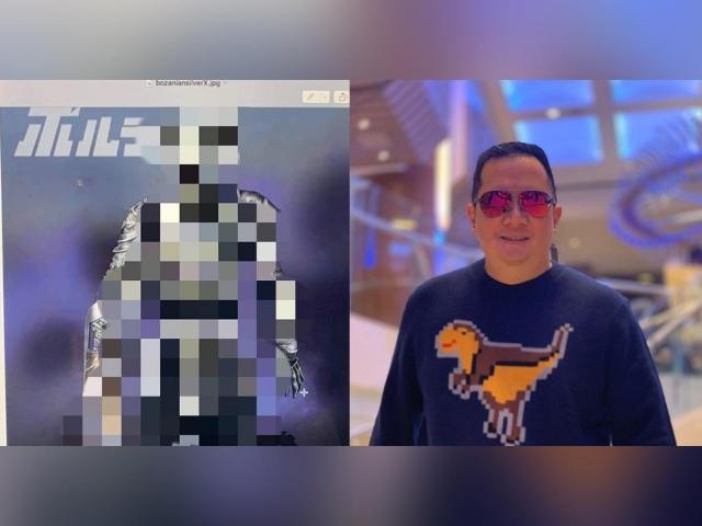 Direk Mark Reyes and Voltes V Legacy costume