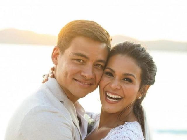Ben Wintle and Iza Calzado