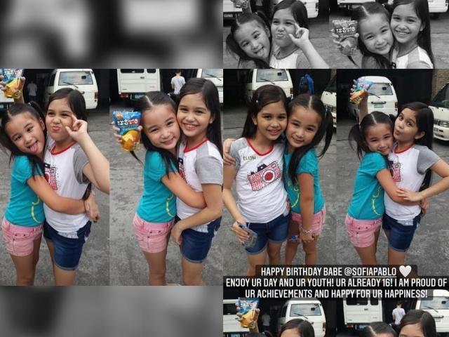 Sofia Pablo and Elijah Alejo