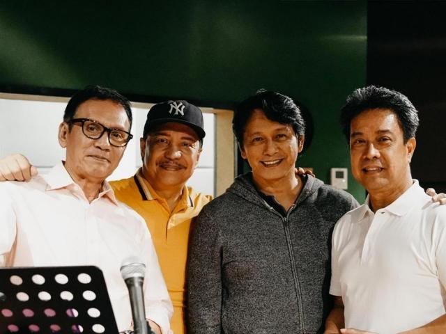Hajji Alejandro, Marco Sison, Nonoy Zuniga, and Rey Valera