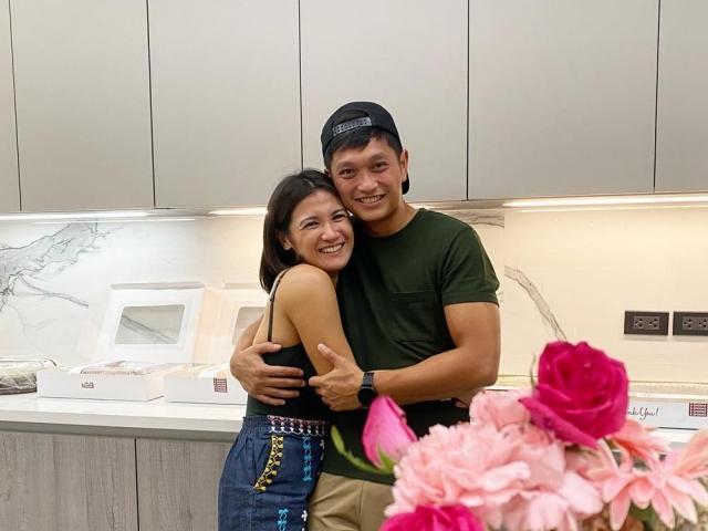 Camille Prats  and VJ Yambao 