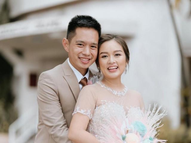 second wedding of Trina Legaspi
