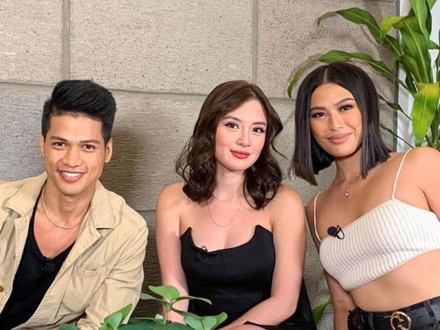 Vin Abrenica, Arra San Agustin, and Michelle Dee
