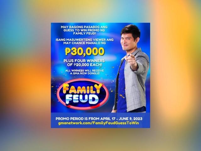 Guess To Win promo Family Feud