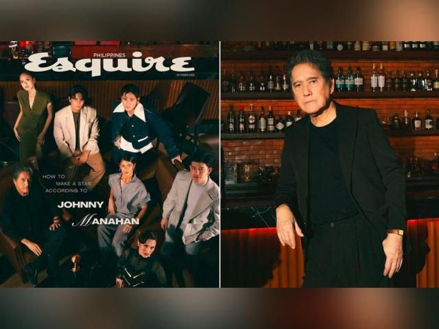 Sparkle artists and Mr M on the cover of Esquire Philippines