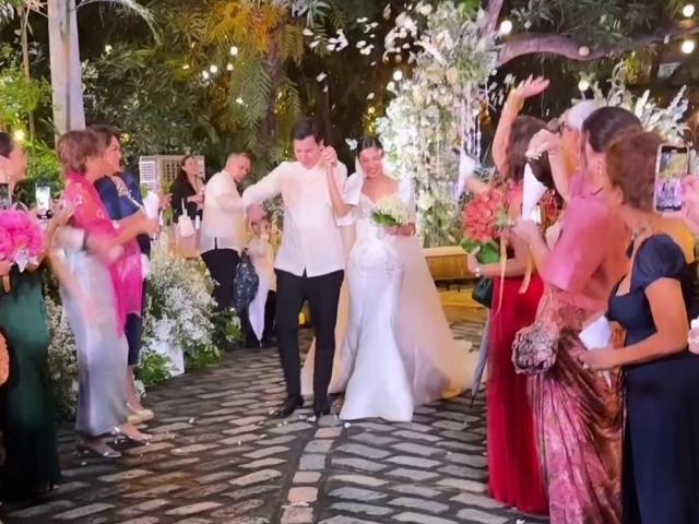 Ella Pangilinan and Enrique Miranda