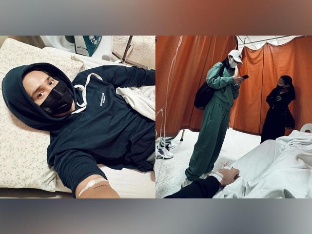 Ruru Madrid hospitalized