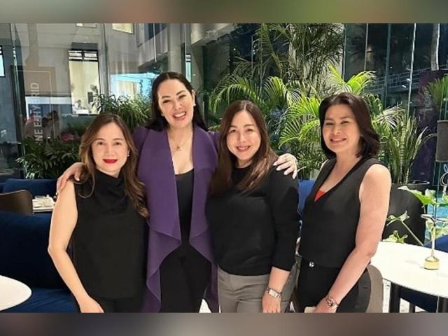 Marjorie Barretto, Ruffa Gutierrez, Aiko Melendez reunited