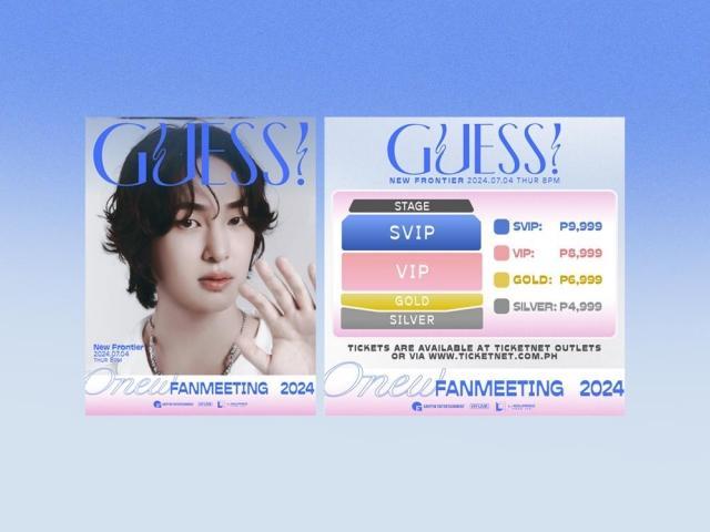SHINee Onew GUESS Manila fan meeting
