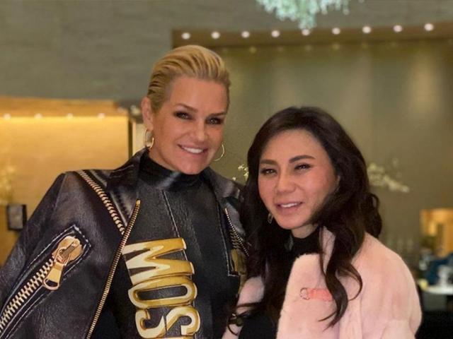 Vicki Belo meets Yolanda Hadid