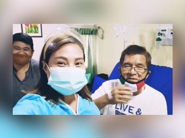 Gladys Reyes and dad