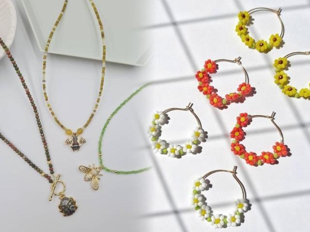 Colorful summer accessories