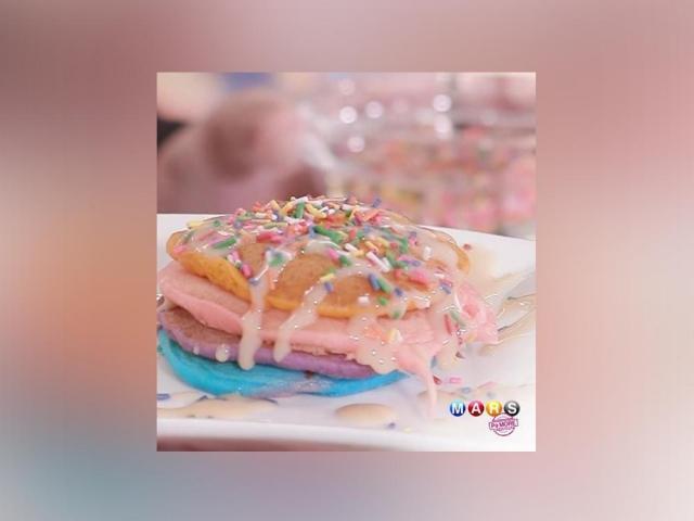 rainbow pancakes