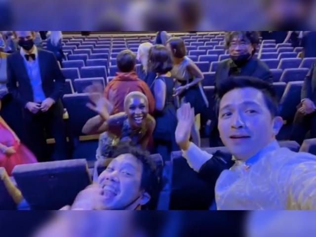 dennis trillo with hollywood actors and bong joon ho