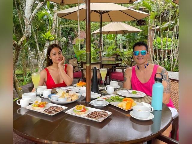 Aubrey Miles and Troy Montero