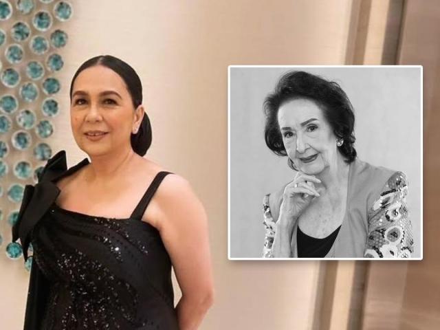 Rio Locsin and Gloria Romero