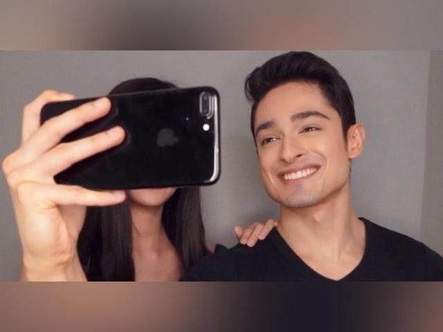 Addy Raj with a lady