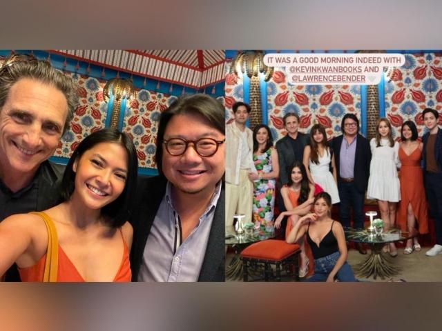 Bianca Umali  Alden Richards Kevin Kwan Lawrence Bender Solenn Heussaff Rhian Ramos 