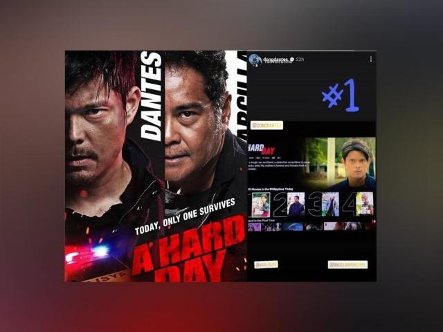 A Hard Day title card