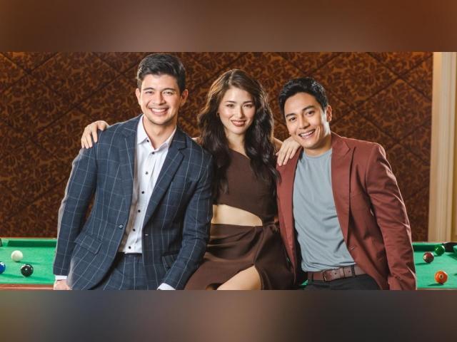 Rayver Cruz, Kylie Padilla, and Jak Roberto in Bolera