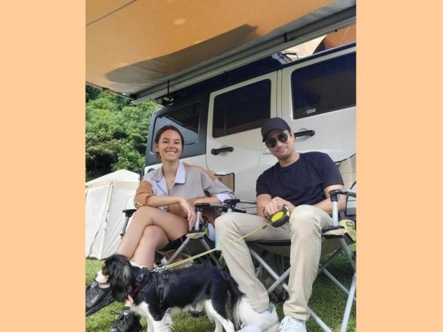 Catriona Gray and Sam Milby