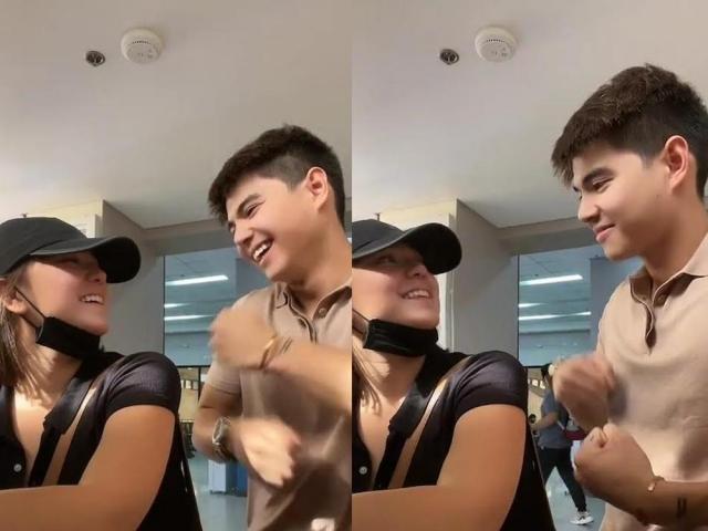 Mikee Quintos and Paul Salas