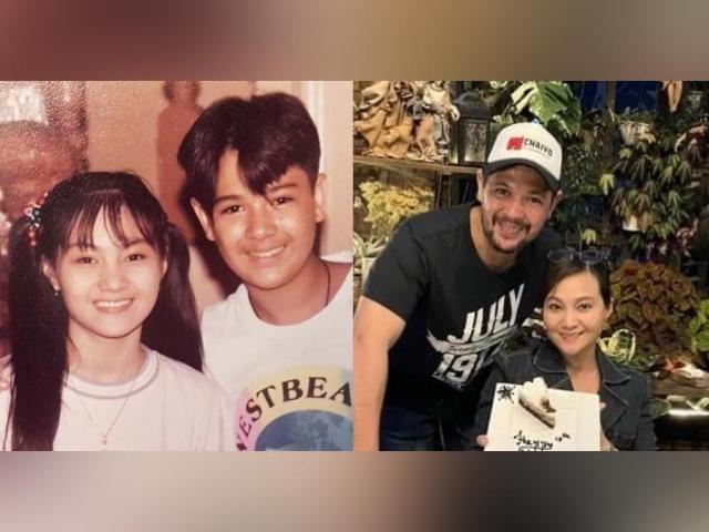 Gladys Reyes and Christopher Roxas