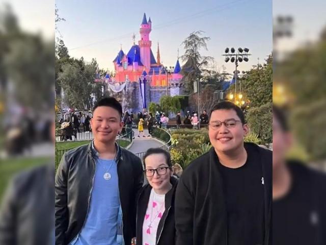 Kris Aquino, Bimby and Josh