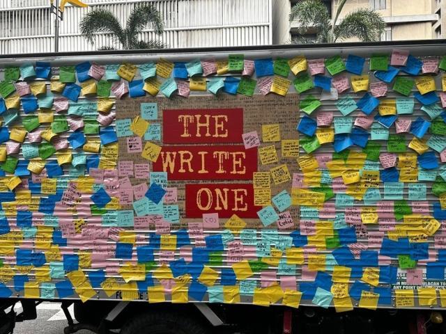 The Write One hugot truck