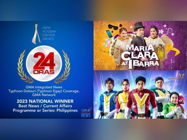 GMA Network at the Asian Academy Creative Awards 2023