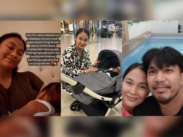 Lovely Abella, Benj Manalo, and Liam