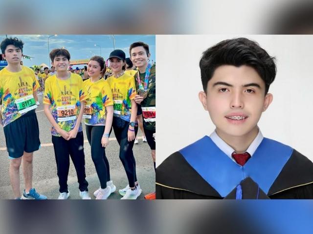 Donna Cruz's son Cian Cruz