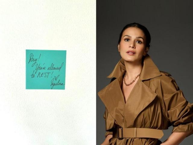 Iza Calzado pneumonia