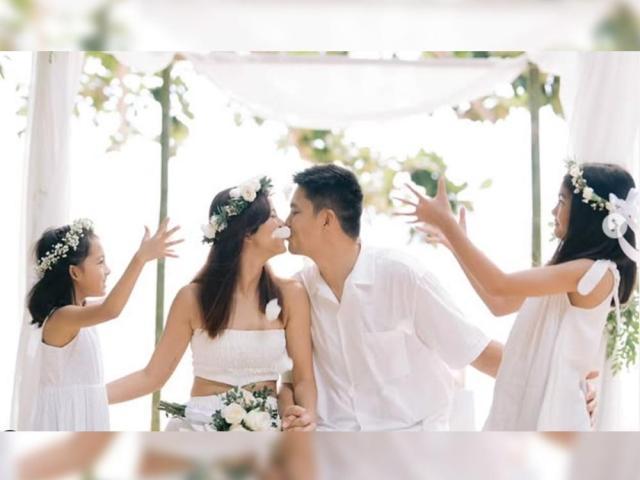 Bianca Gonzalez and JC Intal renew their vows on their 10th wedding anniversary