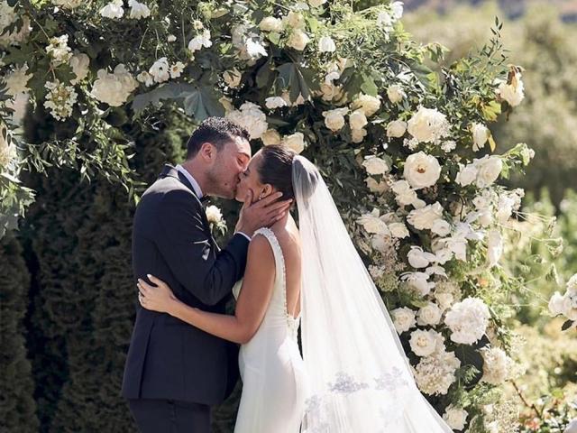 Beauty queen Karen Gallman ties the knot in New Zealand